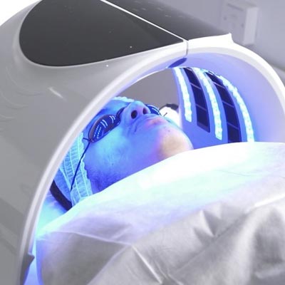 Non-invasive LED phototherapy treatments